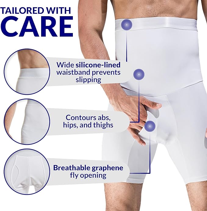 Men’s High-Waist Compression Shorts